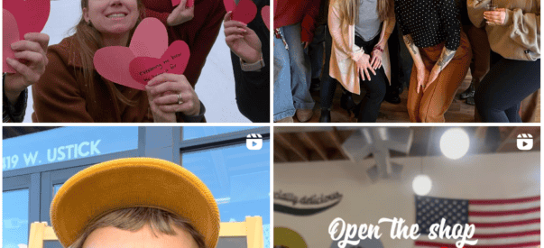 Create customer experiences online like Open the Shop With Me videos, and in person, like Silent Book Club